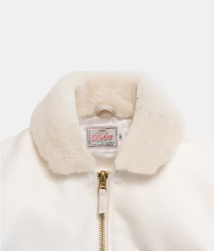 Women's Flyer's Club Jacket - Pearl/Off White sold by Cave and Post product image thumbnail 2