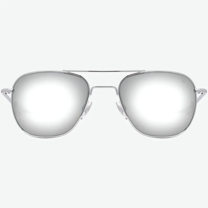 Original Pilot - Silver Mirror Glass Polarized sold by Cave and Post