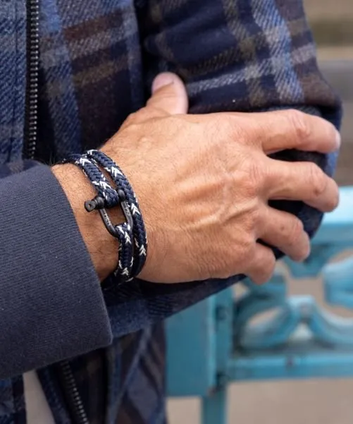 SALTY STEVE NAVY - IVORY | BLACK sold by Cave and Post product image thumbnail 3