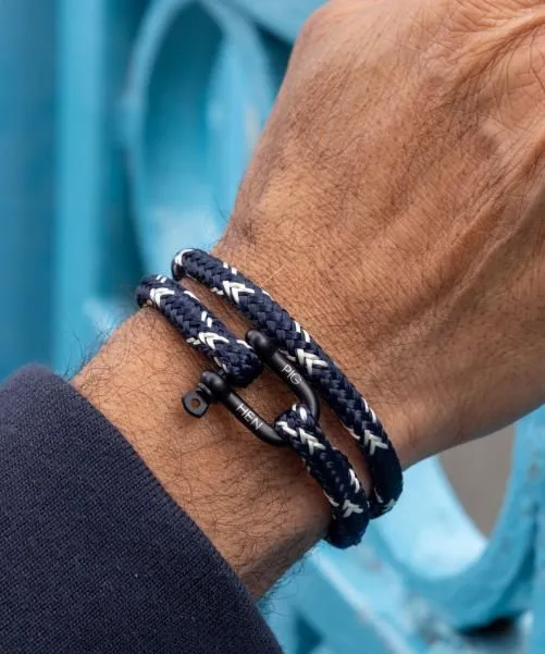 SALTY STEVE NAVY - IVORY | BLACK sold by Cave and Post product image thumbnail 2