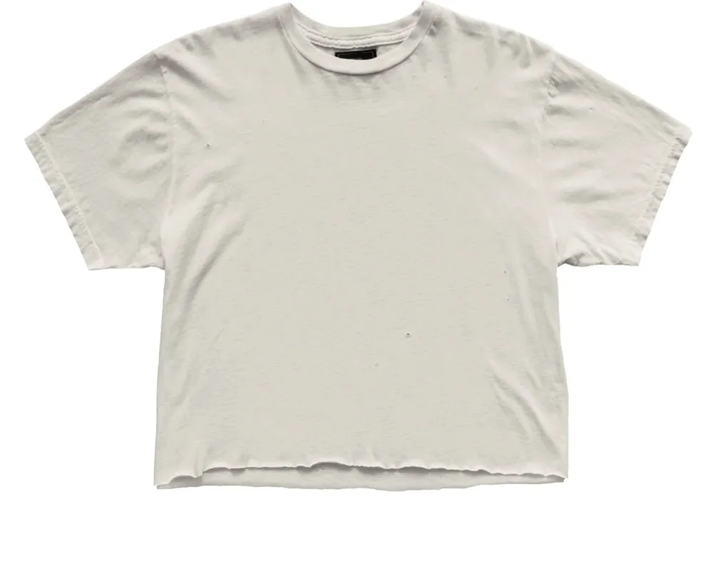 Tom Petty And The Heartbreakers - Cropped Black Label Tee - Unisex - Antique White sold by Cave and Post product image thumbnail 2