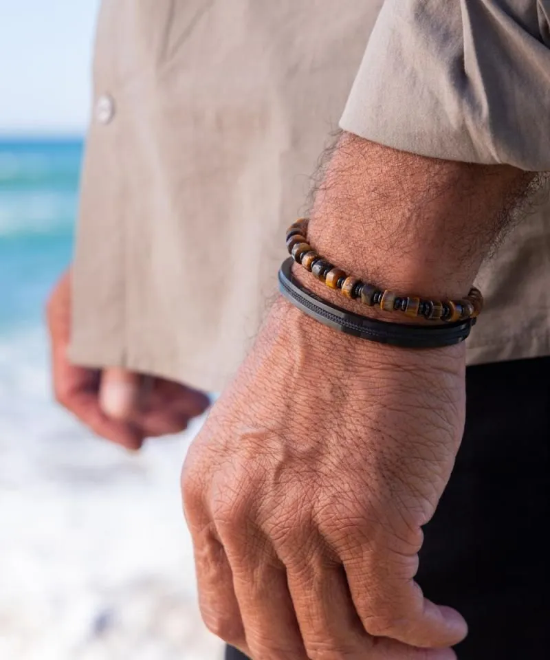 BRONTIDE 6MM TIGER EYE | BLACK sold by Cave and Post product image thumbnail 3