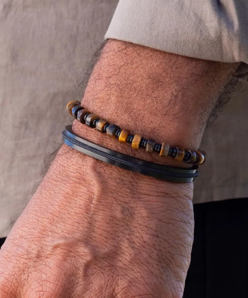 BRONTIDE 6MM TIGER EYE | BLACK sold by Cave and Post product image thumbnail 2