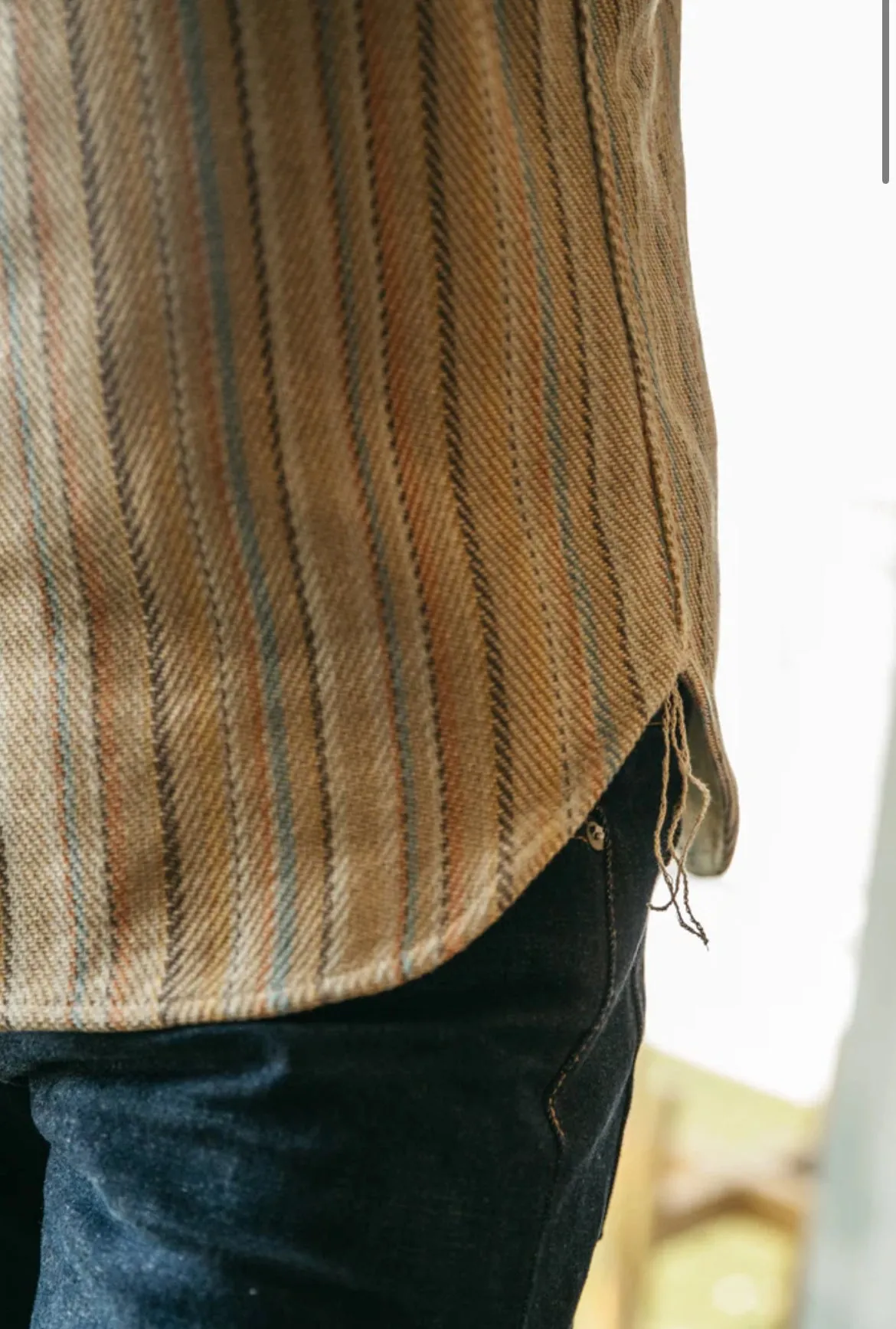 The Brace Loose Weave Stripe - Baja Sand sold by Cave and Post product image thumbnail 5