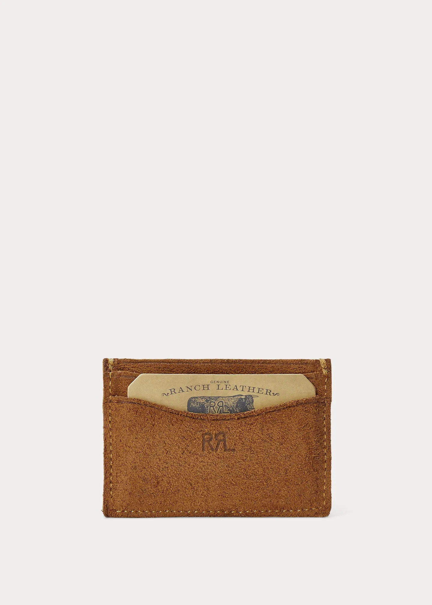 RRL Roughout Suede Card Holder sold by Cave and Post product image thumbnail 3