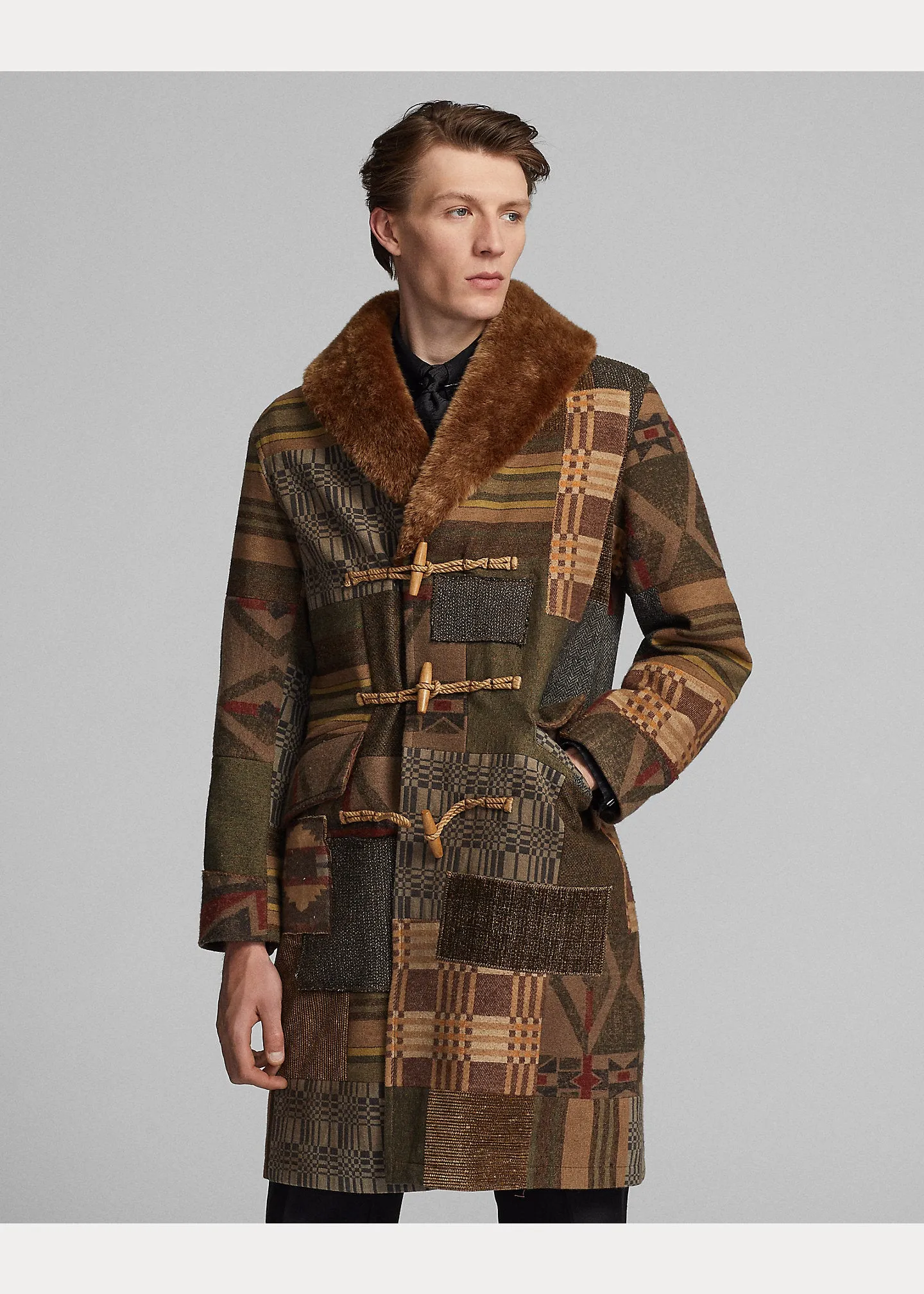 RRL Limited-Edition Shearling-Trim Coat sold by Cave and Post product image thumbnail 4