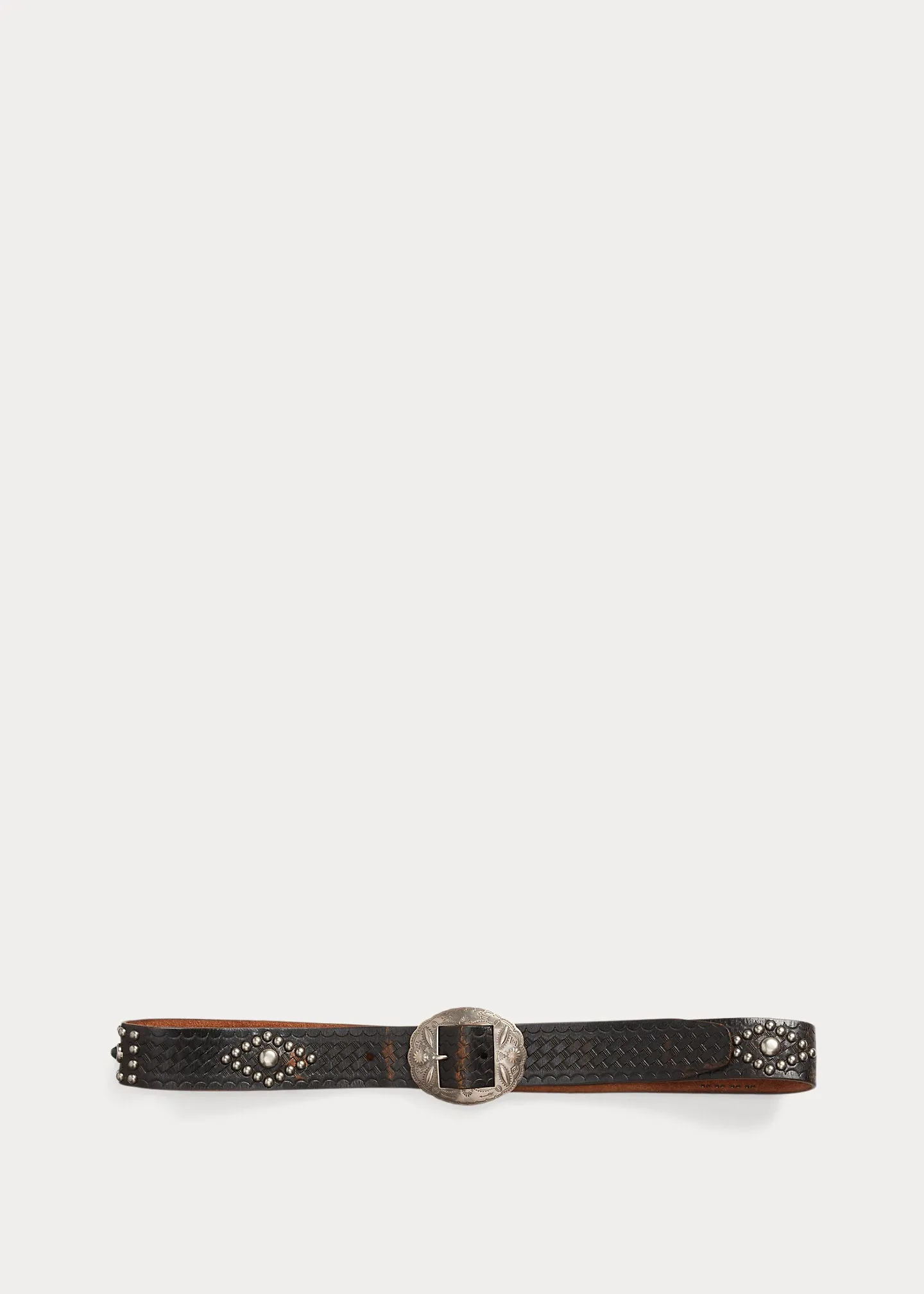 RRL Studded Leather Belt sold by Cave and Post product image thumbnail 2