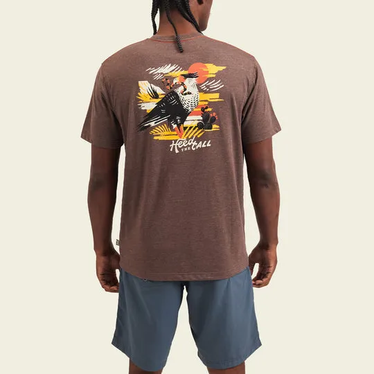 Caracara T-Shirt - Espresso Heather sold by Cave and Post product image thumbnail 4