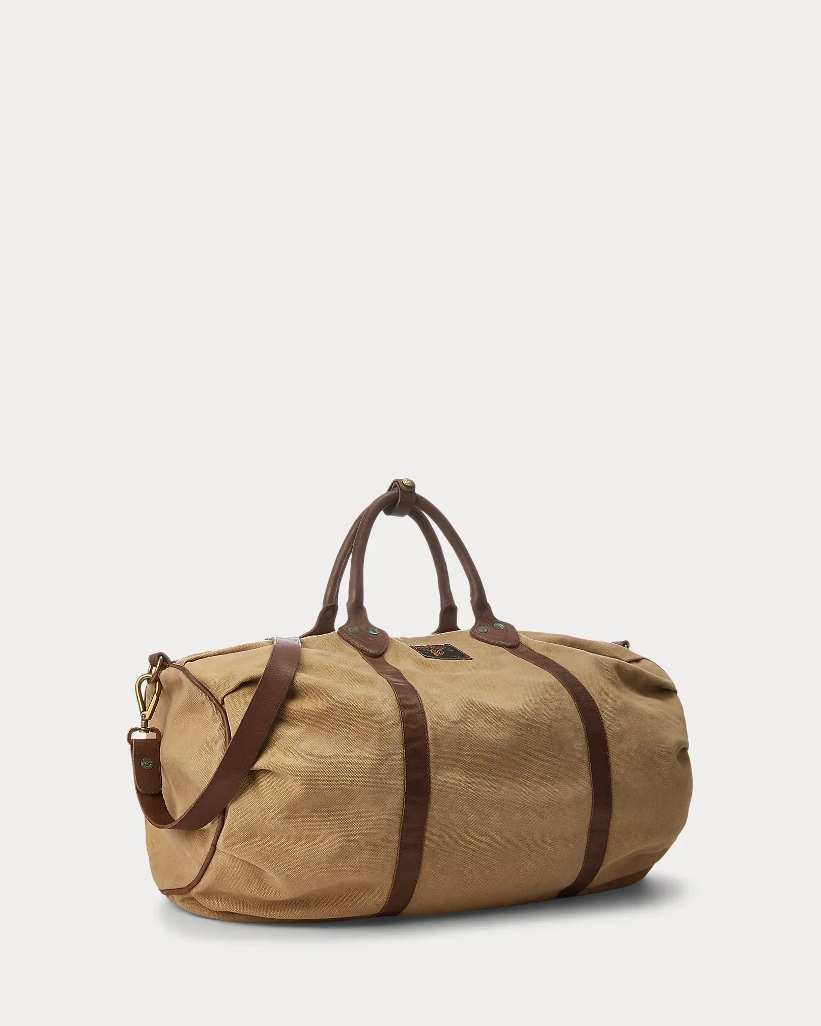 RRL Leather-Trim Canvas Duffel sold by Cave and Post product image thumbnail 2