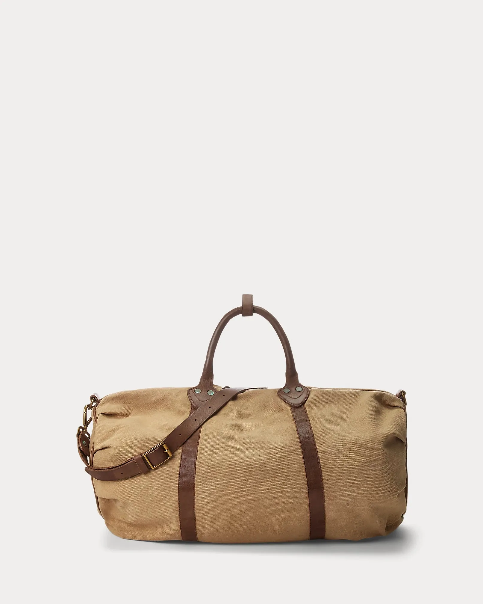 RRL Leather-Trim Canvas Duffel sold by Cave and Post product image thumbnail 3