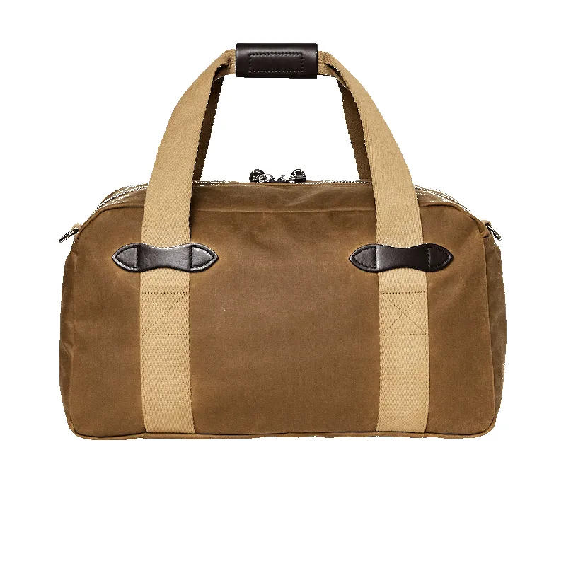 SMALL TIN CLOTH DUFFLE BAG - DARK TAN sold by Cave and Post product image thumbnail 2