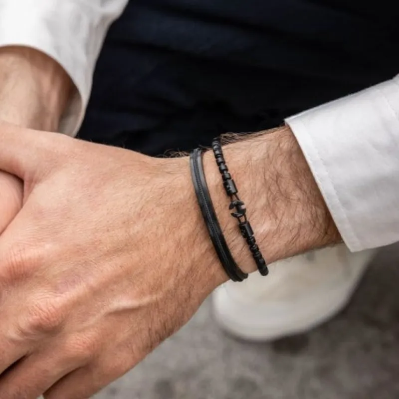 BRONTIDE BLACK AGATE | BLACK made by Cave and Post