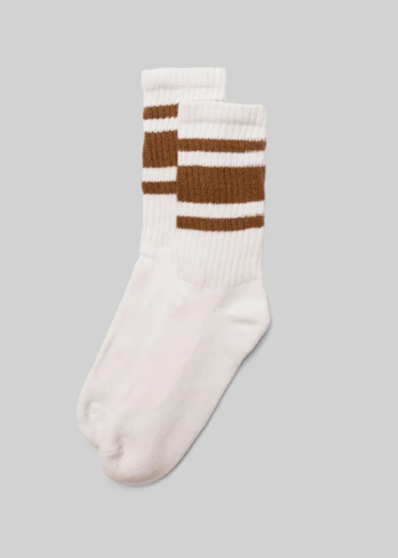 The Mono Stripe Socks sold by Cave and Post