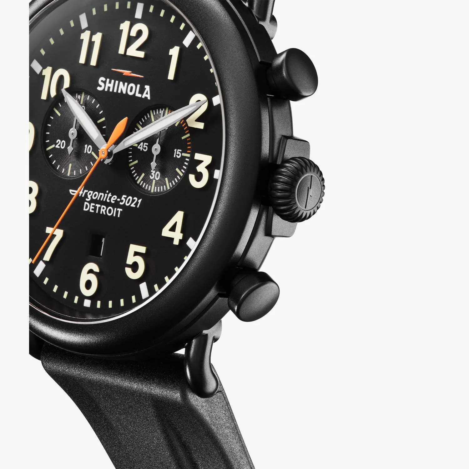 THE RUNWELL 2 EYE CHRONO 47MM sold by Cave and Post product image thumbnail 3