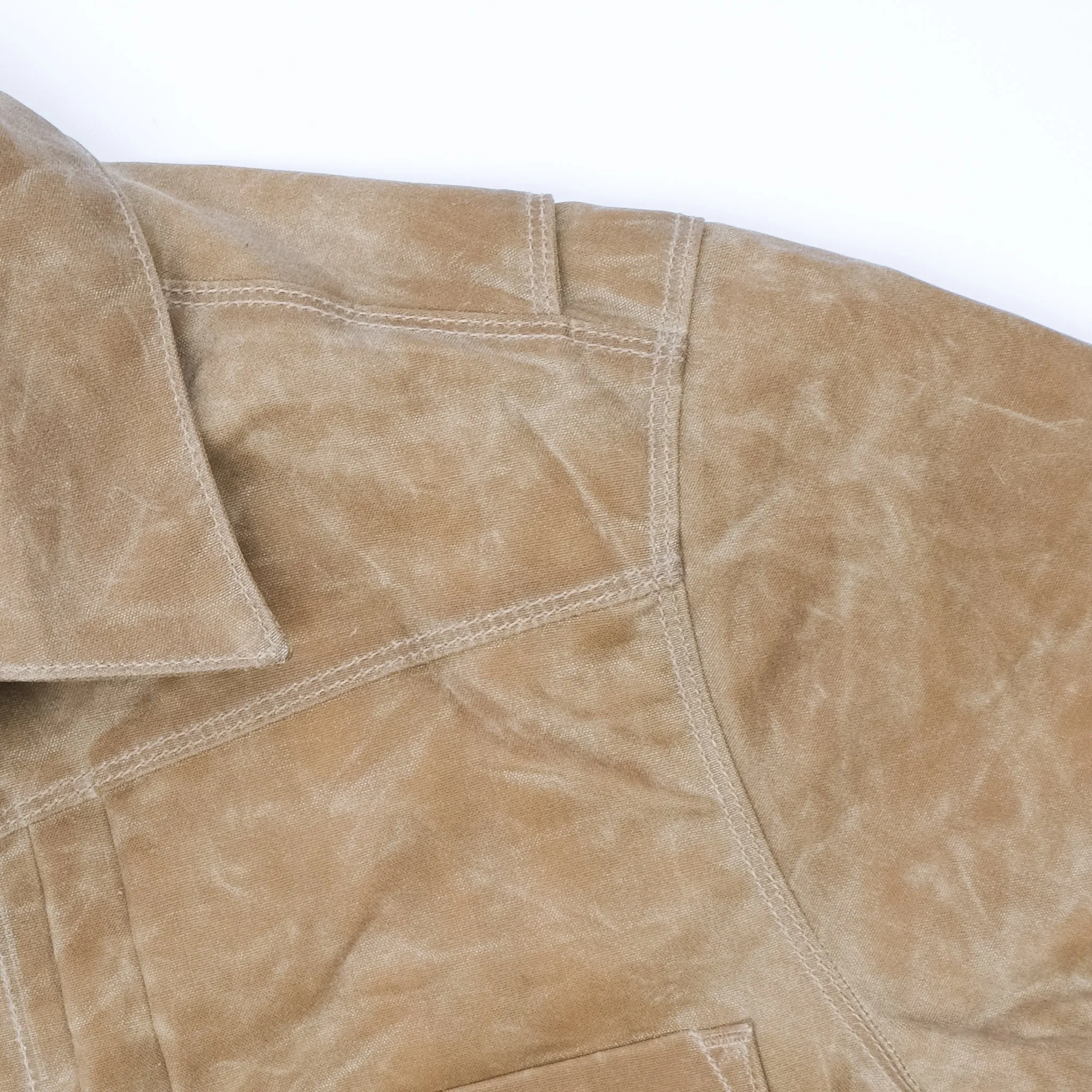 Riders Jacket Waxed Canvas Tobacco - Brown Interior sold by Cave and Post product image thumbnail 3