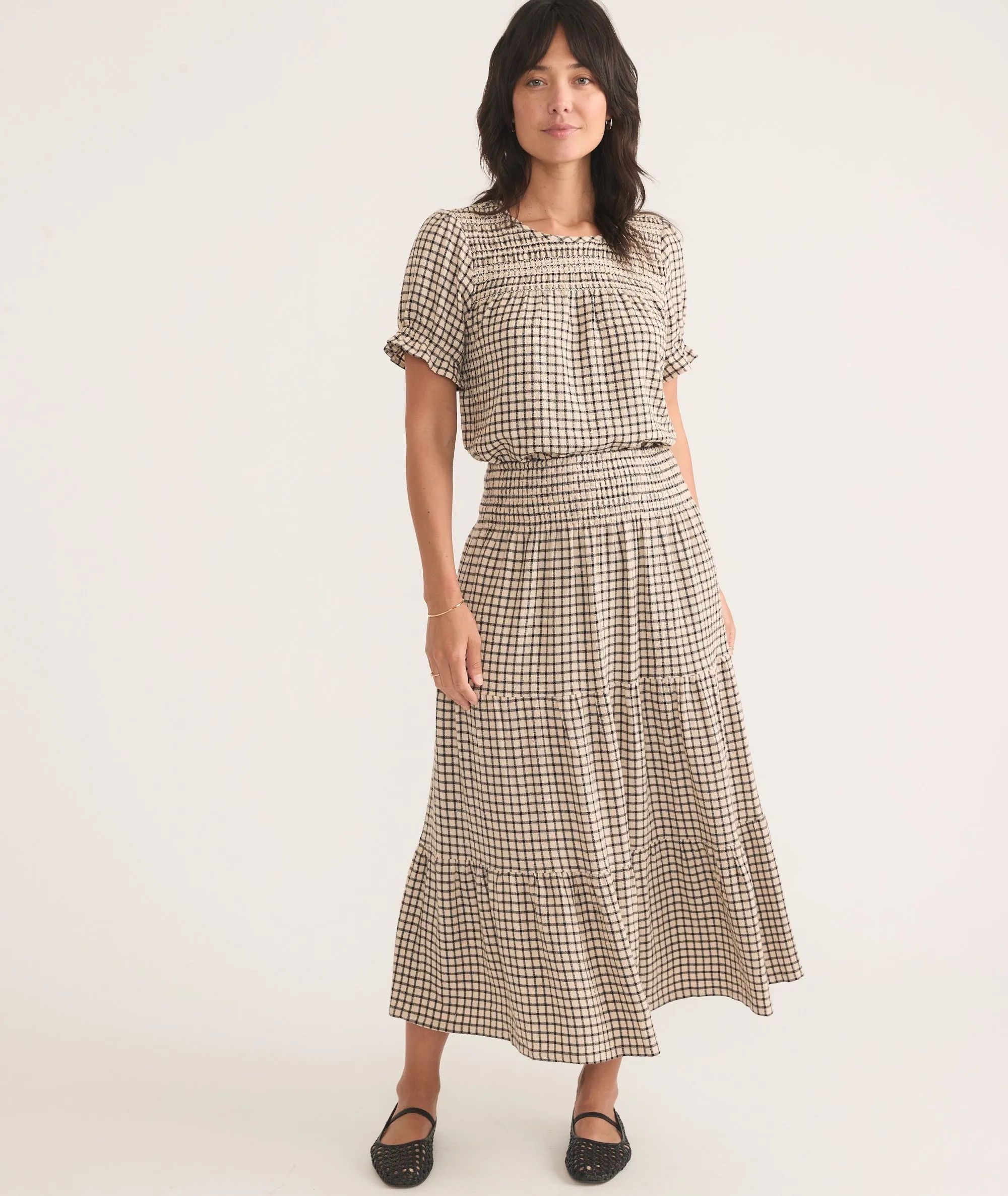 Elena Smocked Top sold by Cave and Post product image thumbnail 4