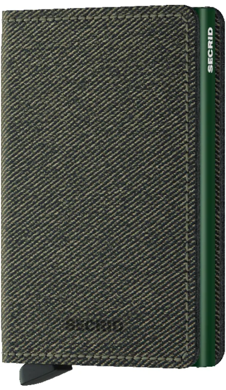Slimwallet - Twist Green made by SECRID