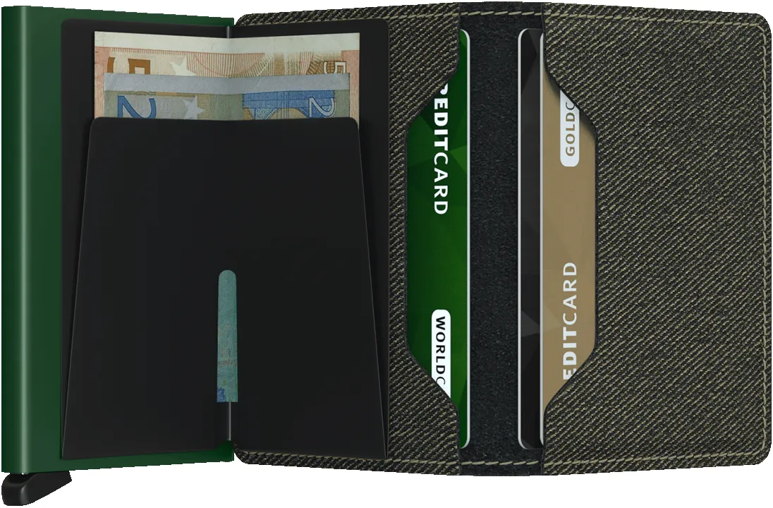 Slimwallet - Twist Green sold by Cave and Post product image thumbnail 4