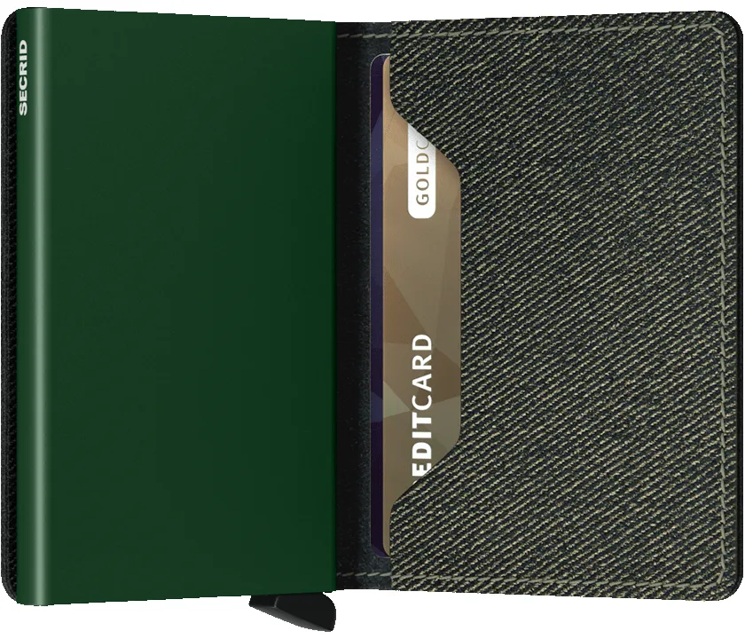 Slimwallet - Twist Green sold by Cave and Post product image thumbnail 3