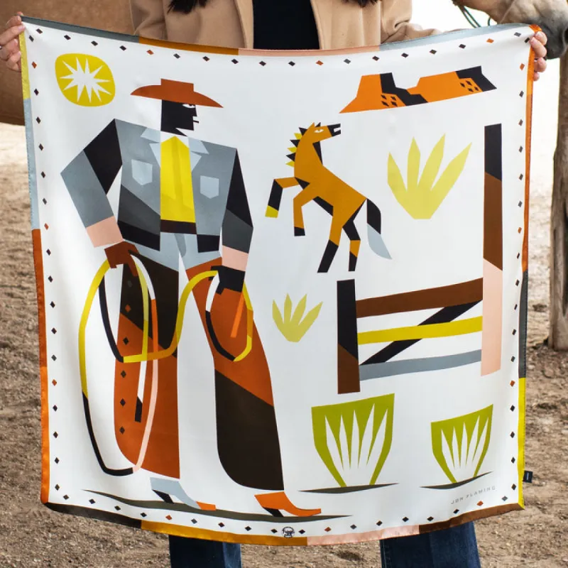 BRONCO BUSTER SCARF sold by Cave and Post