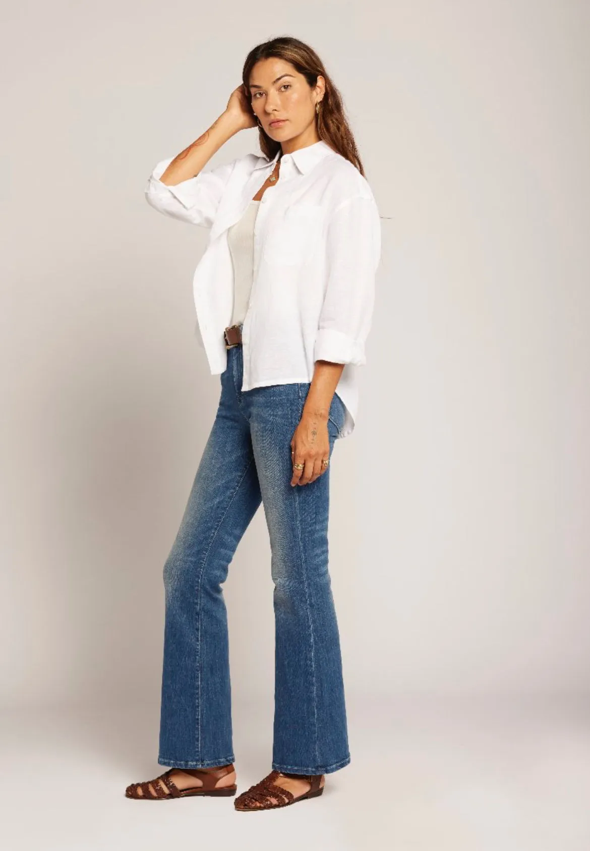 THE CANDID SHIRT - WHITE sold by Cave and Post product image thumbnail 3