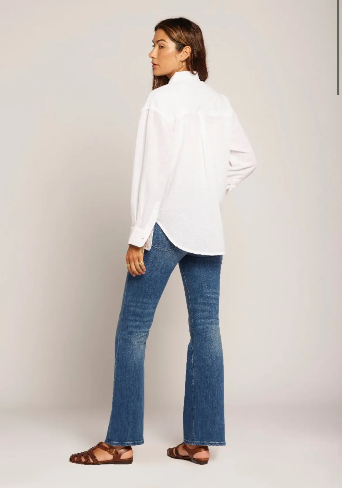 THE CANDID SHIRT - WHITE sold by Cave and Post product image thumbnail 4