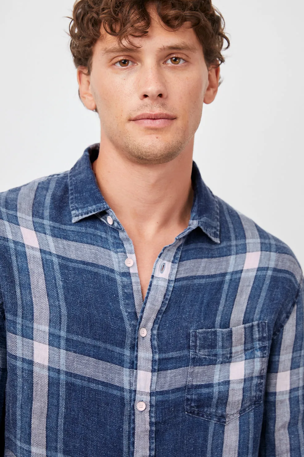 HAVANA - INDIGO GLEN PLAID sold by Cave and Post product image thumbnail 2