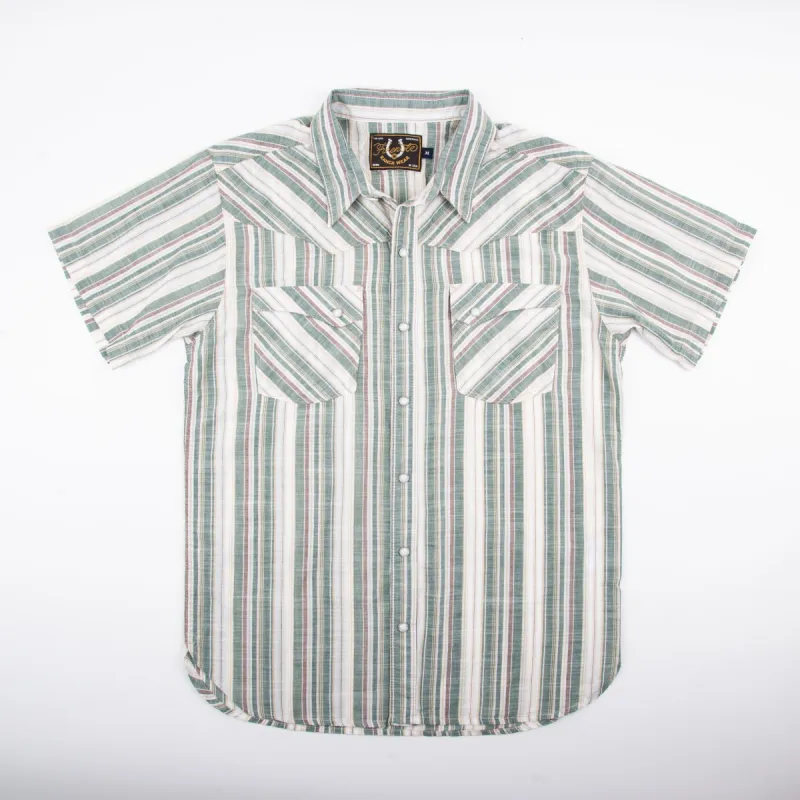 CALICO S/S WHITE STRIPE sold by Cave and Post