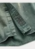 RRL Distressed Twill Workshirt sold by Cave and Post