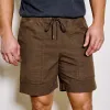 GRANITE MOUNTAIN PULL ON SHORTS - DARK EARTH sold by Cave and Post