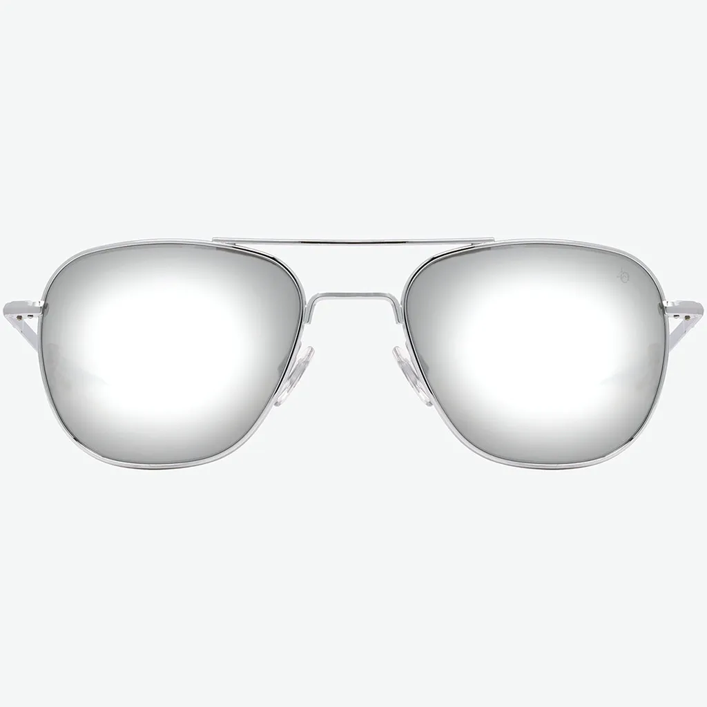 Original Pilot - Silver Mirror Glass Polarized sold by Cave and Post