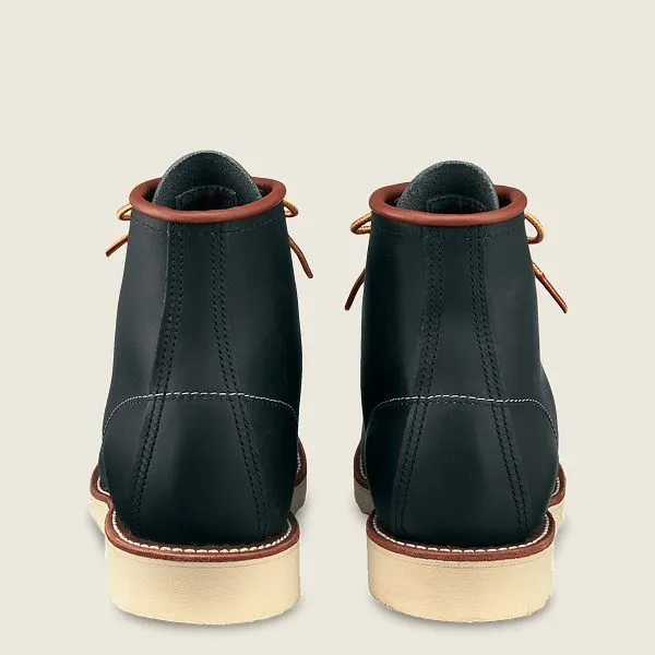 Heritage - Style 8859 CLASSIC MOC MEN'S 6-INCH BOOT IN NAVY PORTAGE LEATHER sold by Cave and Post product image thumbnail 4