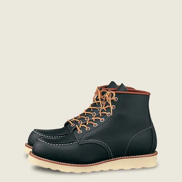 Heritage - Style 8859 CLASSIC MOC MEN'S 6-INCH BOOT IN NAVY PORTAGE LEATHER sold by Cave and Post product image thumbnail 5