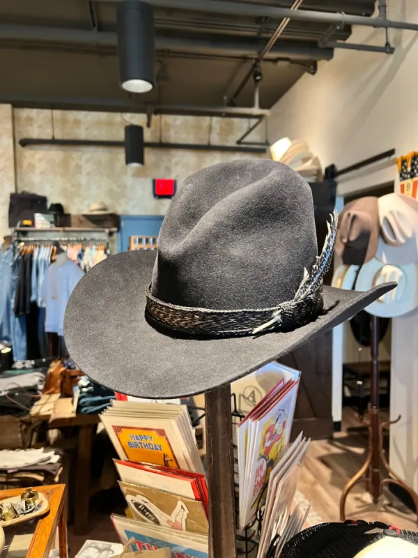Custom Made Pleasant Hills 5X Beaver Felt Gus Crown Cowboy Hat sold by Cave and Post