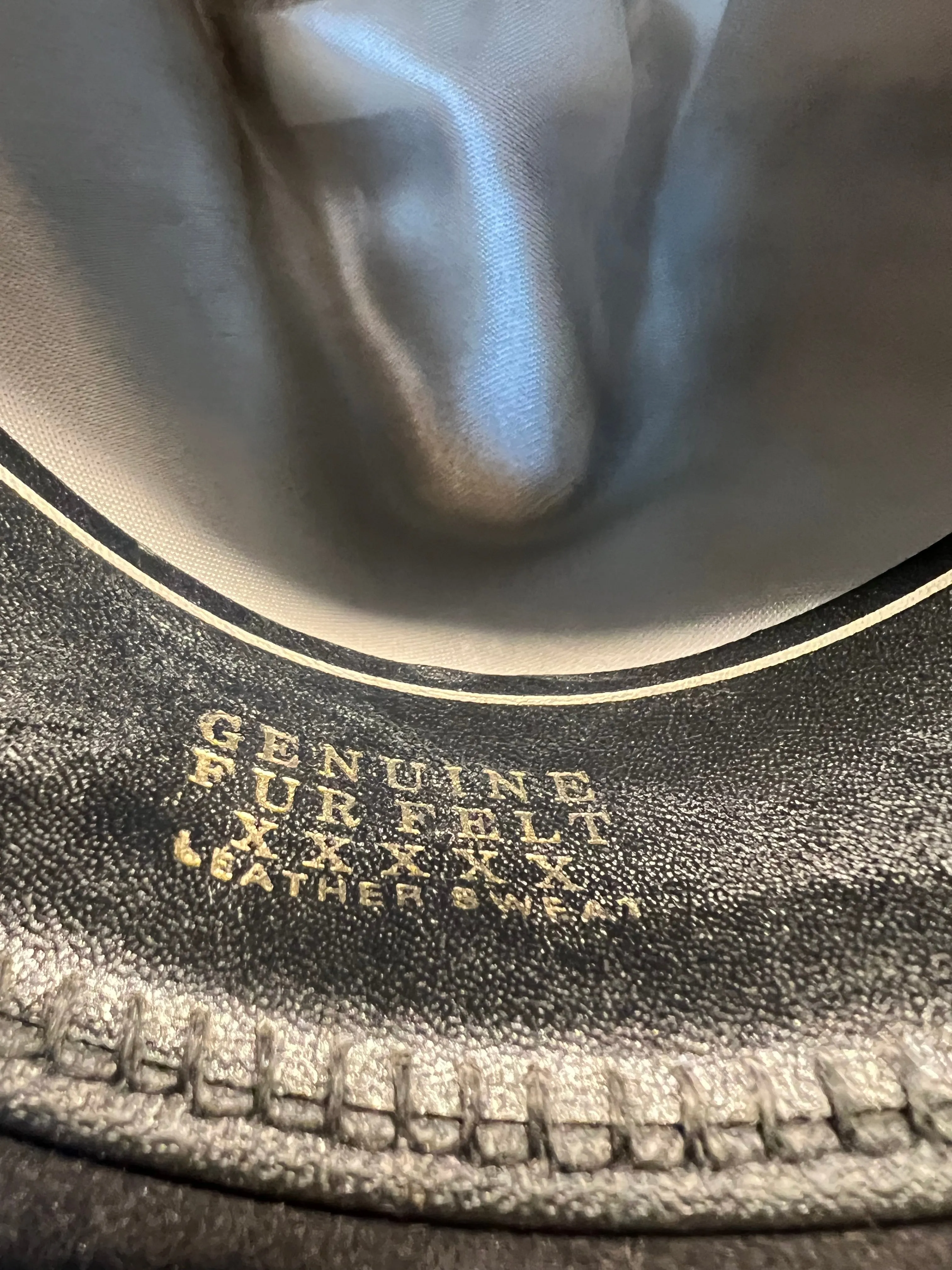 Custom Made Pleasant Hills 5X Beaver Felt Gus Crown Cowboy Hat sold by Cave and Post product image thumbnail 5