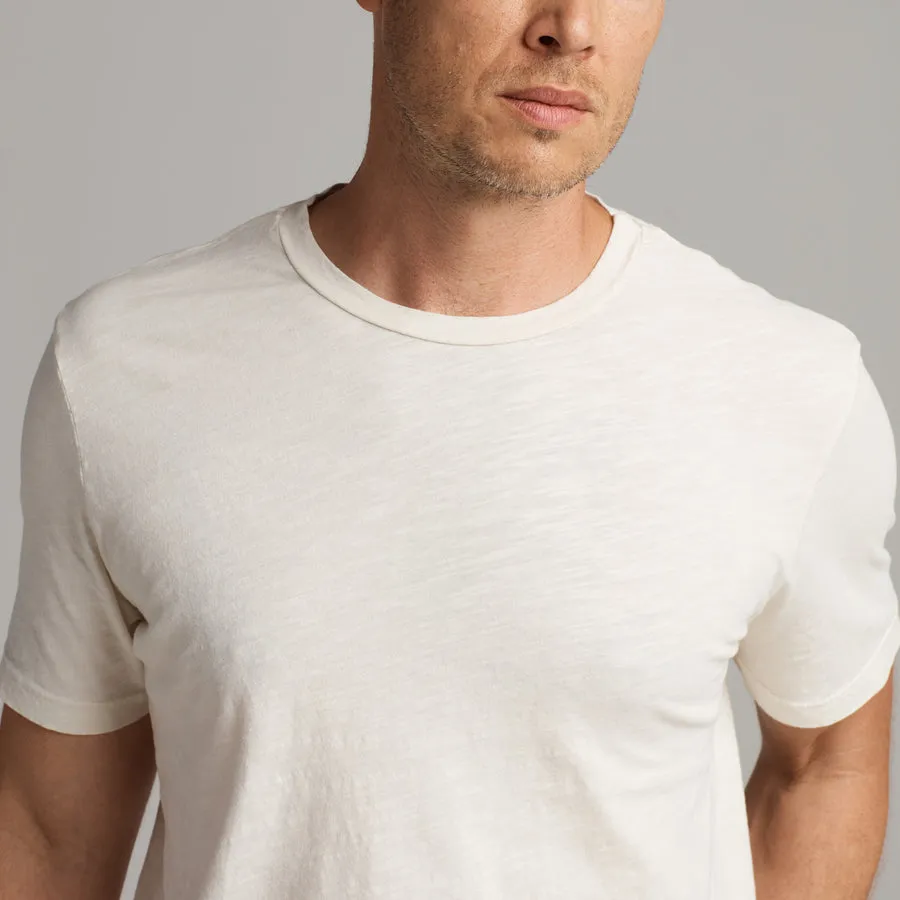 ASHER STANDARD SLUB TEE - VINTAGE WHITE sold by Cave and Post product image thumbnail 2