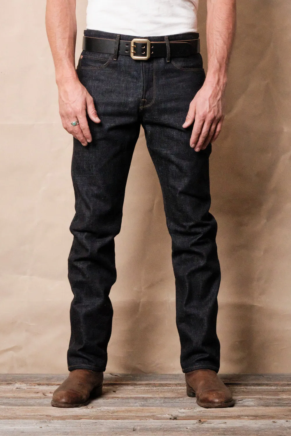 RIOS 17 OUNCE RAW INDIGO DENIM sold by Cave and Post