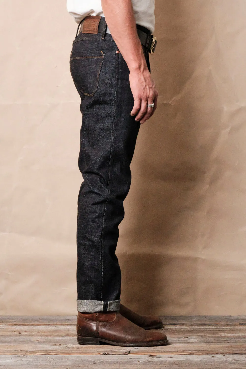 RIOS 17 OUNCE RAW INDIGO DENIM sold by Cave and Post product image thumbnail 2
