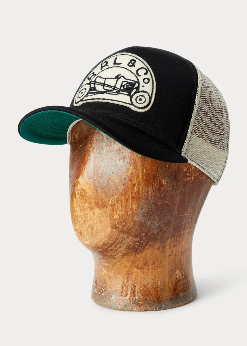 RRL Car-Patch Foam Trucker Cap | Parallel