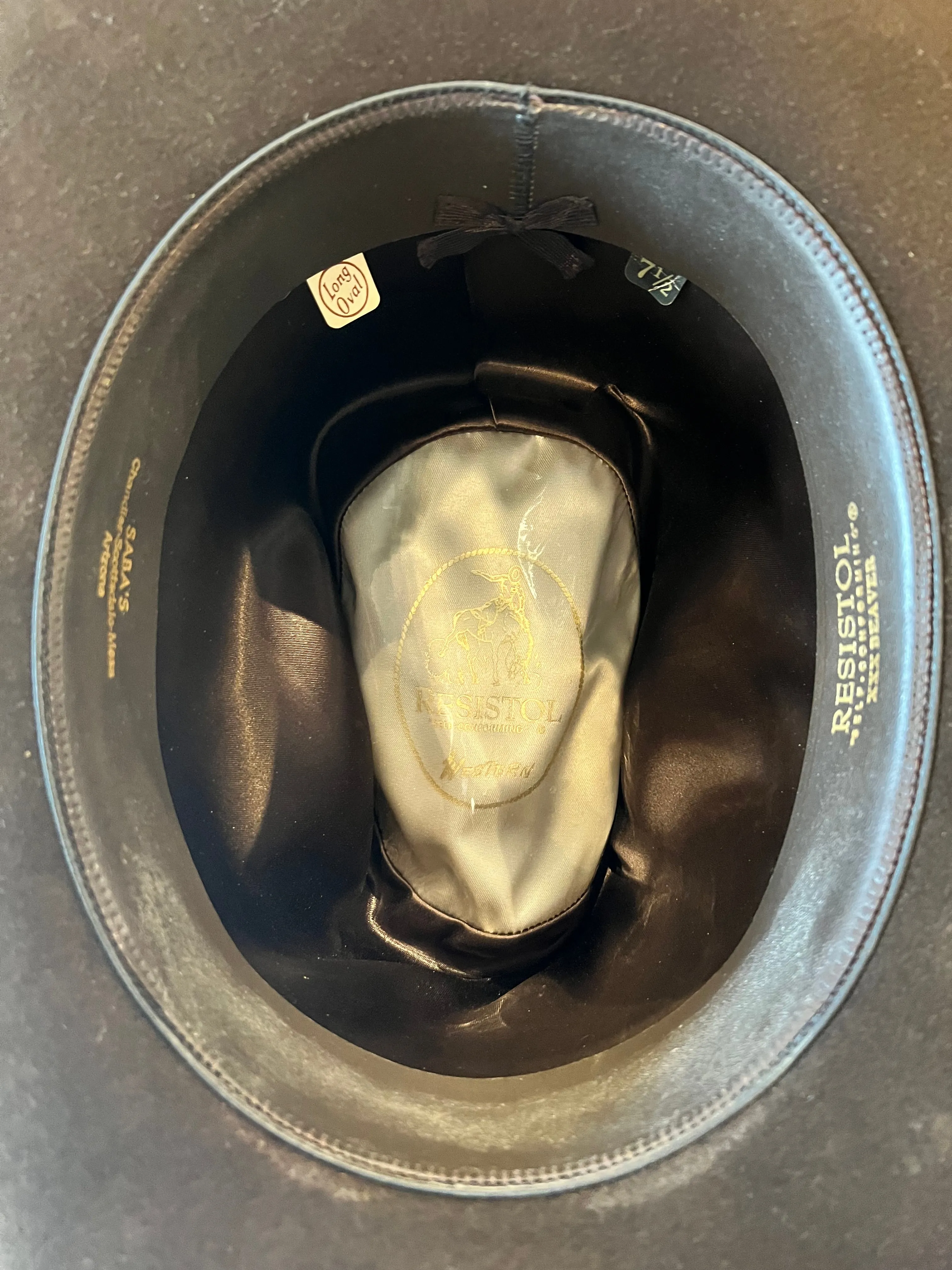 Vintage Resistol Western 3X Cowboy Hat sold by Cave and Post product image thumbnail 5