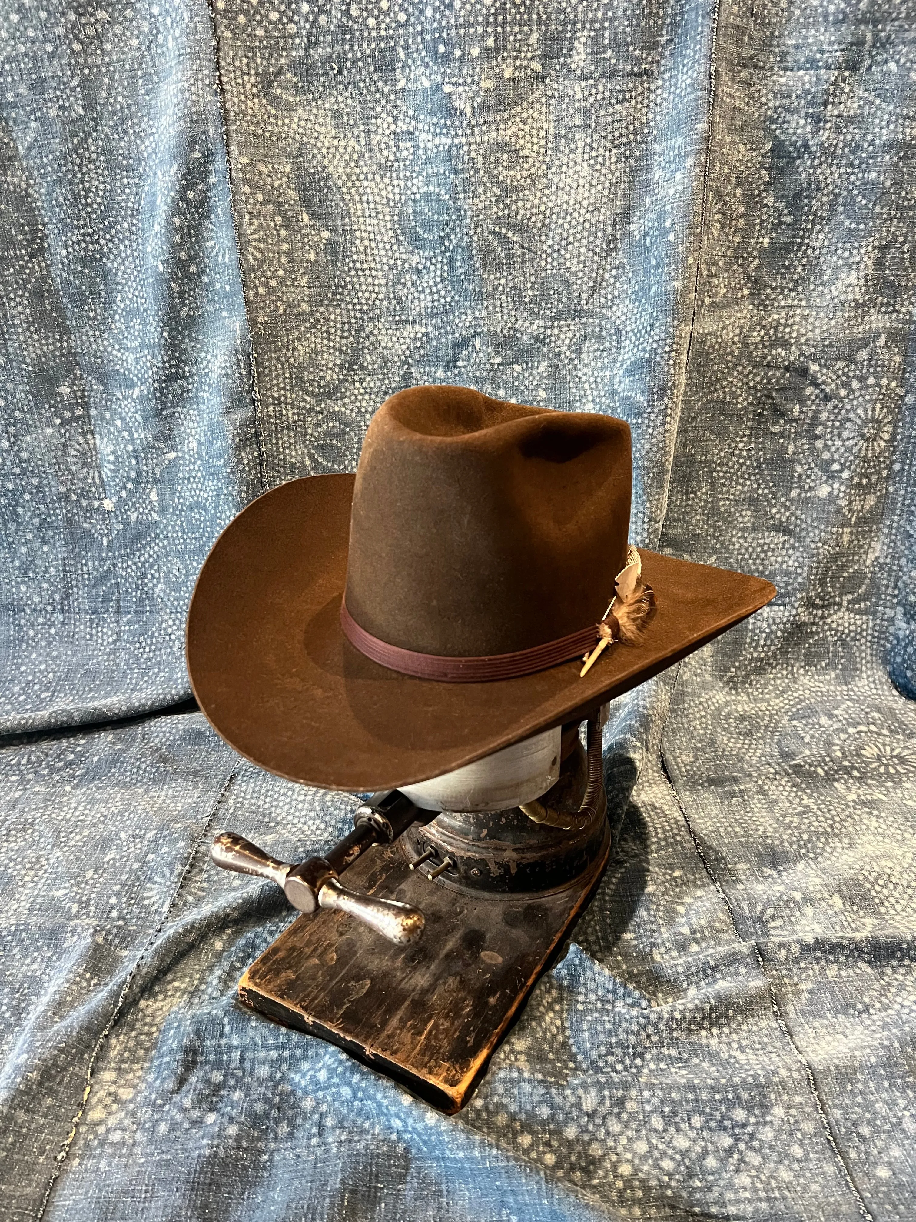 Vintage Resistol Western 3X Cowboy Hat sold by Cave and Post