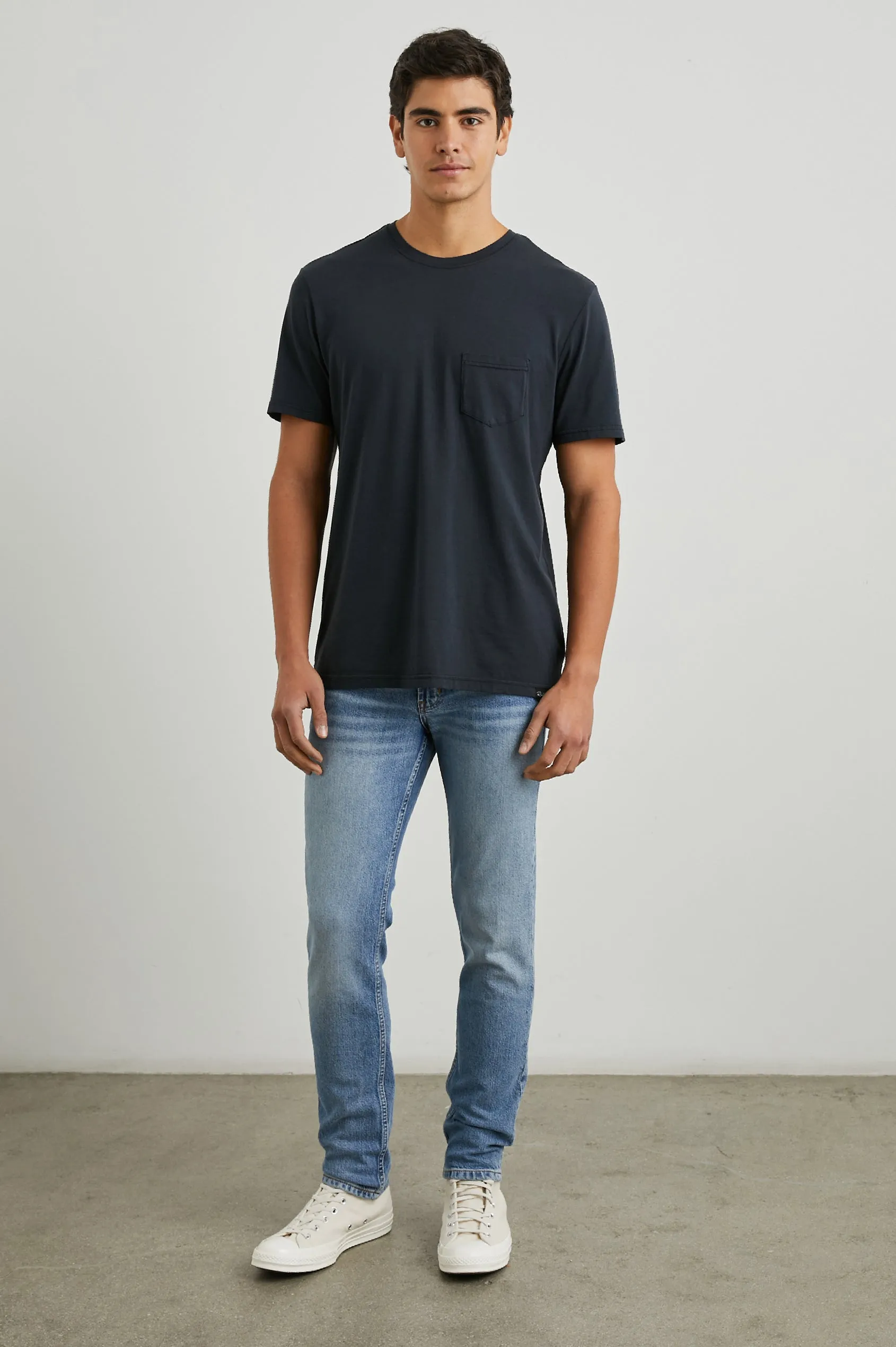 Johnny T-Shirt - Carbon sold by Cave and Post product image thumbnail 5