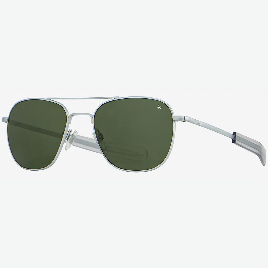 Original Pilot - Silver/Green Glass Polarized sold by Cave and Post product image thumbnail 2