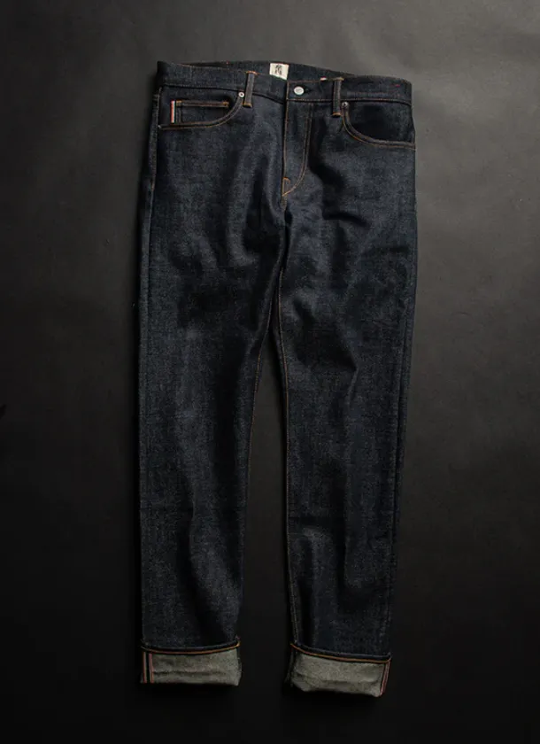 The Hammer Straight - Indigo Raw 14oz sold by Cave and Post