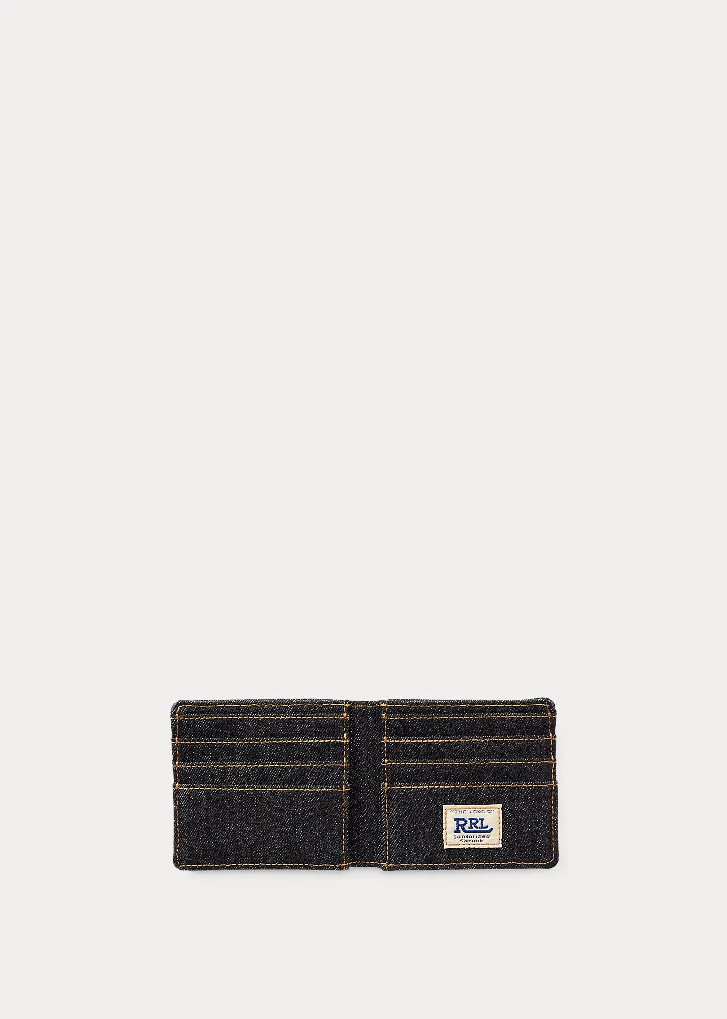 RRL Indigo Denim Billfold sold by Cave and Post product image thumbnail 3