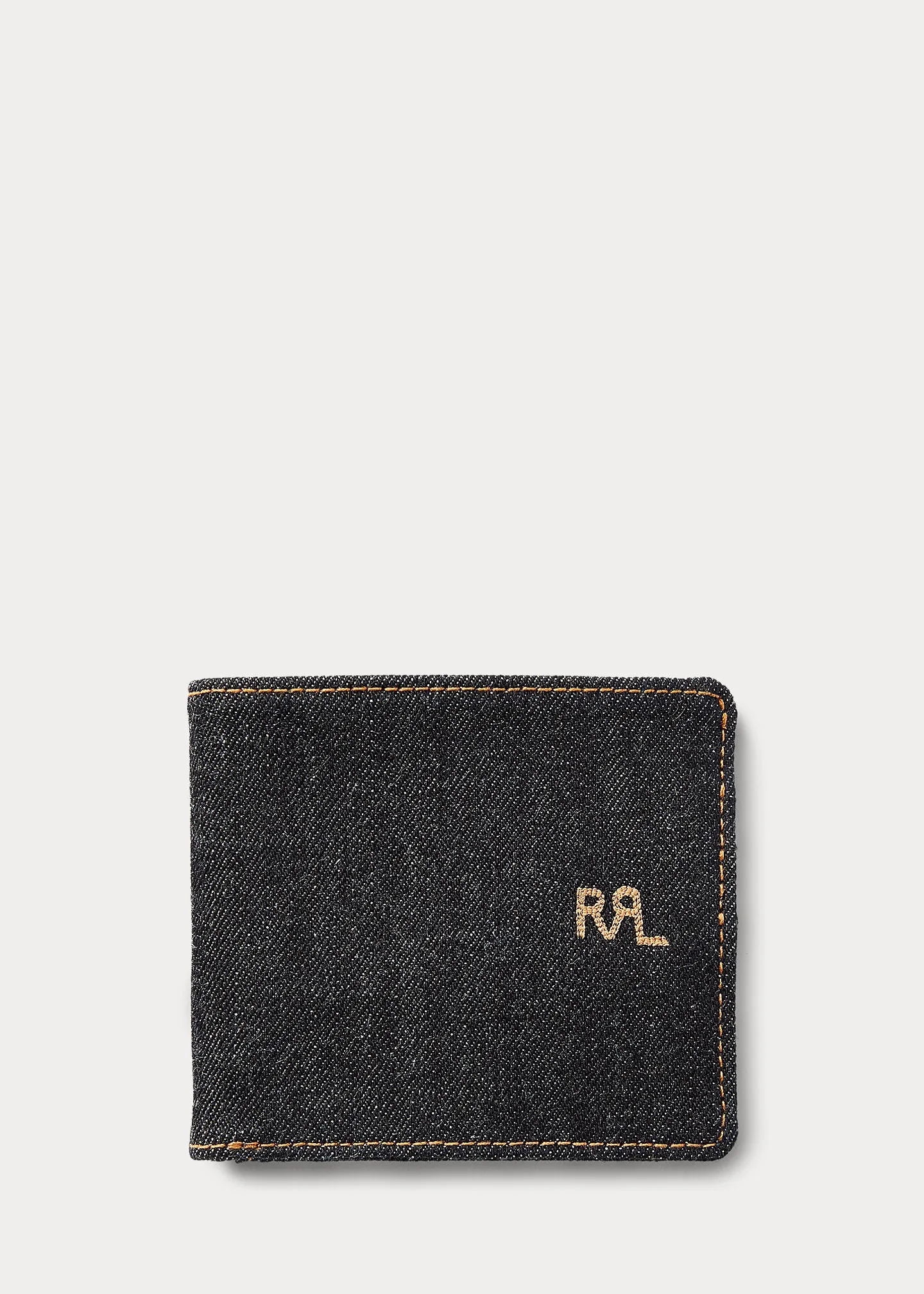 RRL Indigo Denim Billfold sold by Cave and Post
