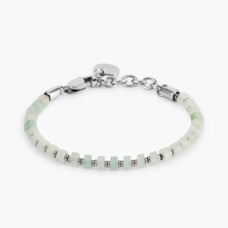 BRONTIDE 4 MM GREEN AVENTURINE | SILVER sold by Cave and Post