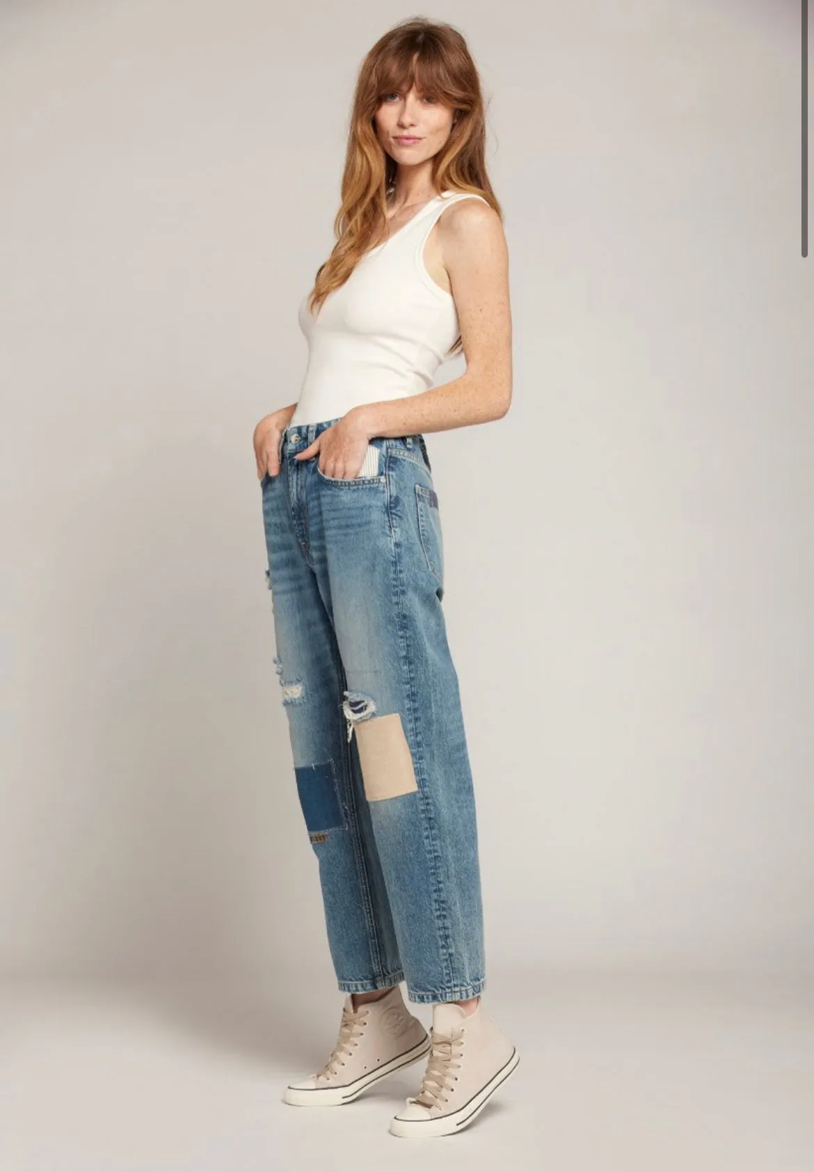 THE BOY GENIUS BOYFRIEND JEAN sold by Cave and Post product image thumbnail 3