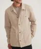 Walker Cord Chore Coat in Vintage Khaki sold by Cave and Post