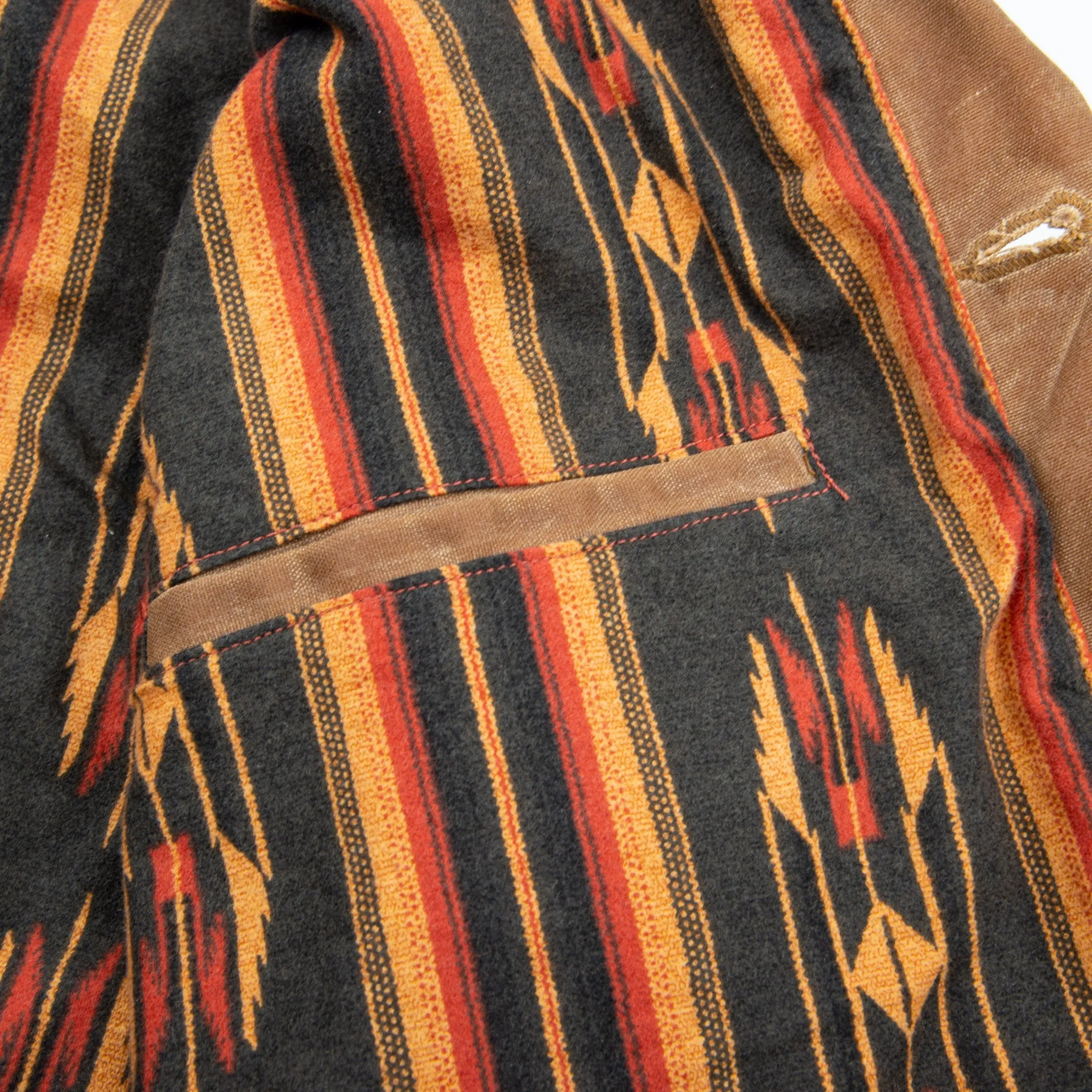 RIDERS JACKET WAXED CANVAS - RUST sold by Cave and Post product image thumbnail 4